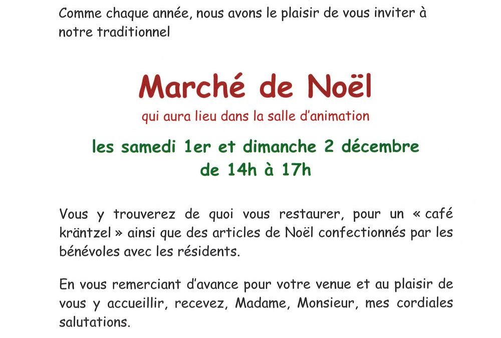 Affiche marche noel Sacre Coeur