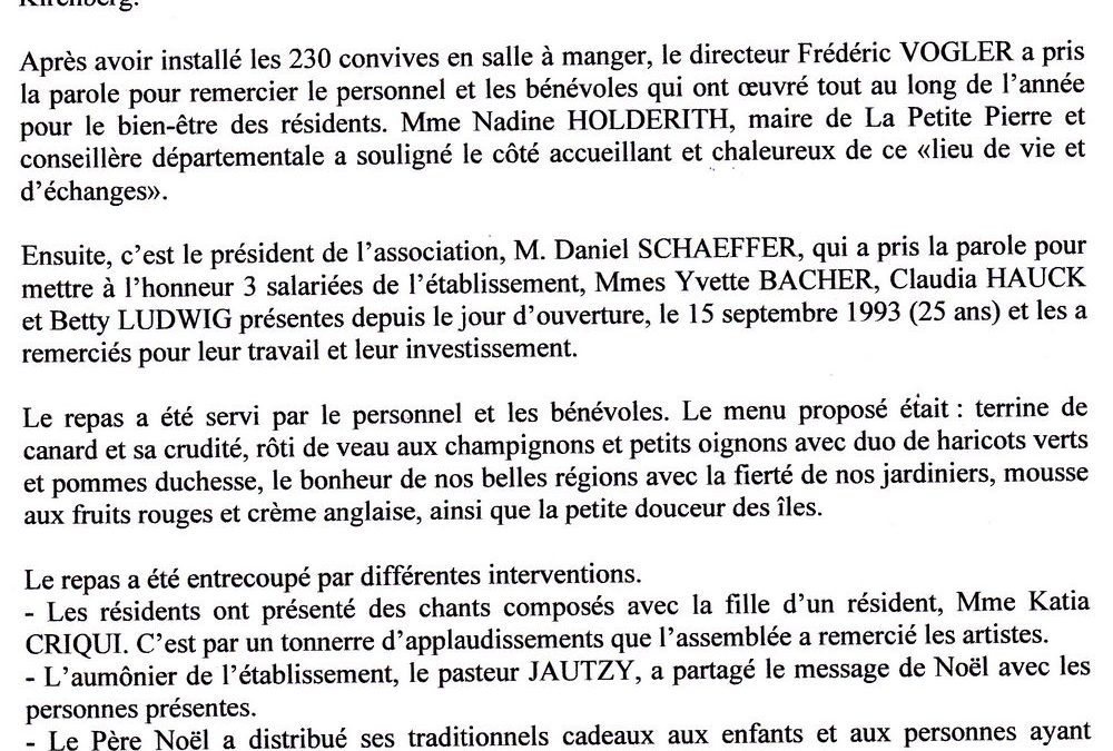 La Petite Pierre texte